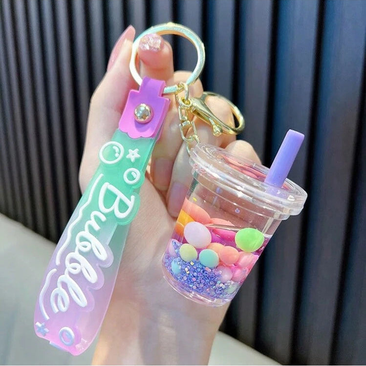 Llavero de Vaso con bebida