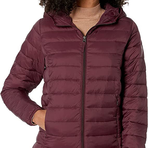 Chamarra ligera resistente al agua para mujer (Talla S) - Amazon Essentials (Nuevo)