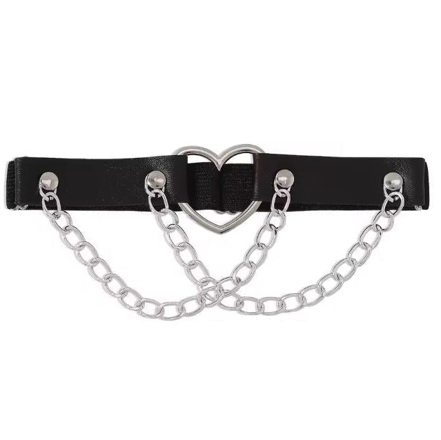 Arnés de pierna doble cadena cruzada