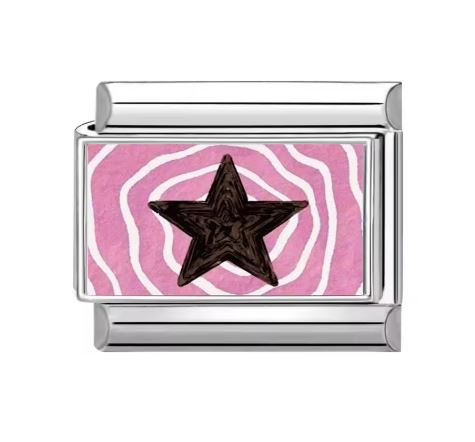 Charm estrella para pulsera italiana 9mm