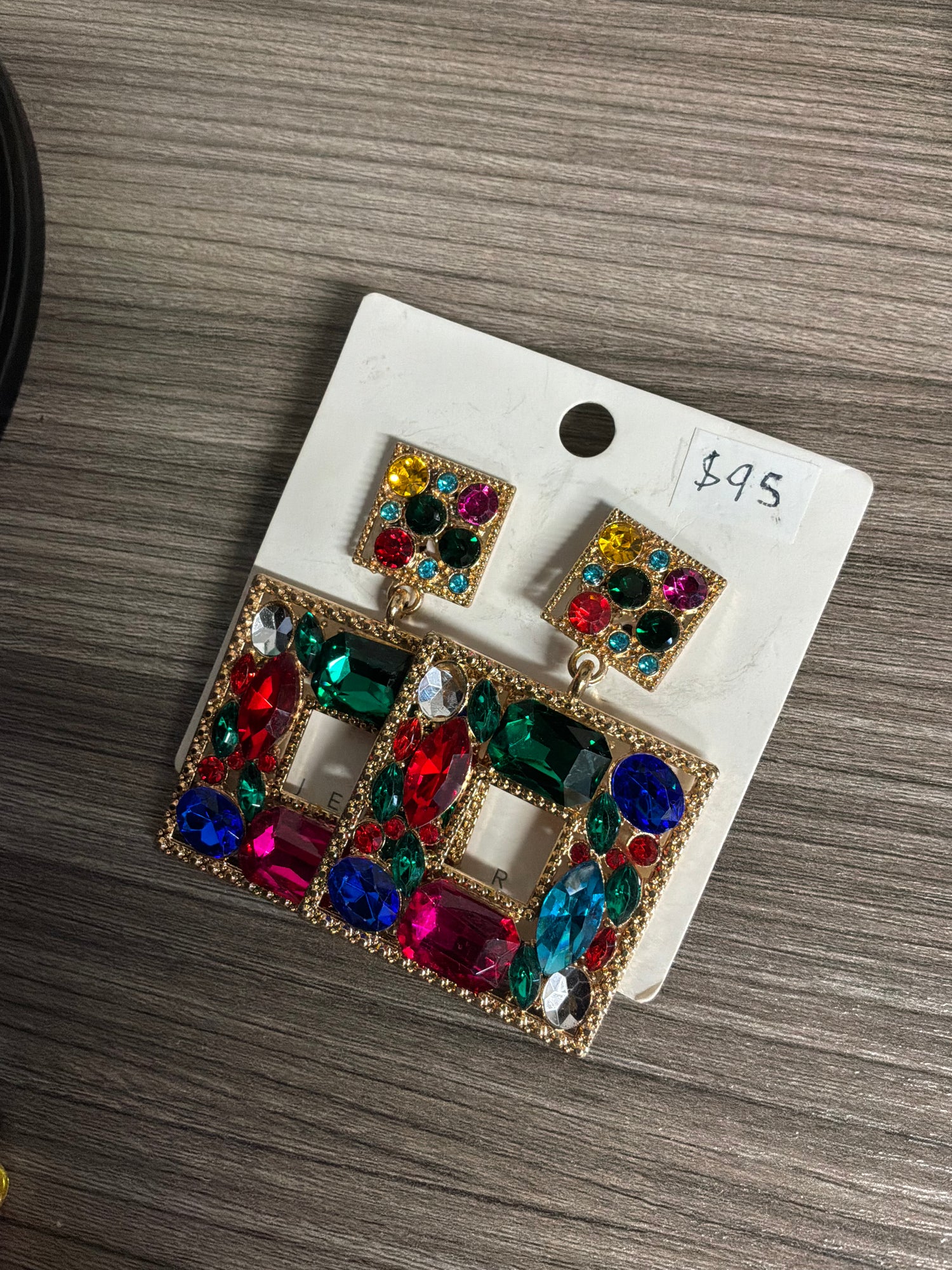 Stainless steel hoop earrings