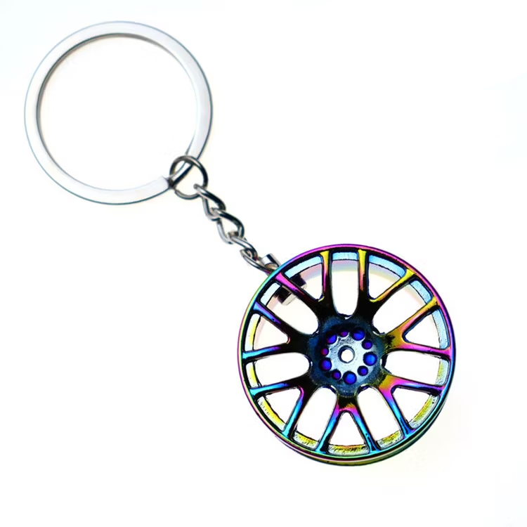 Llavero de rueda de carro