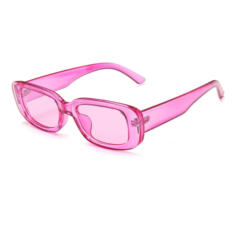 Lentes de sol estilo Vintage color rosa con morado
