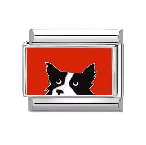 Charm perro para pulsera italiana 9mm