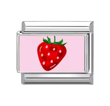 Charm fresa para pulsera italiana 9mm