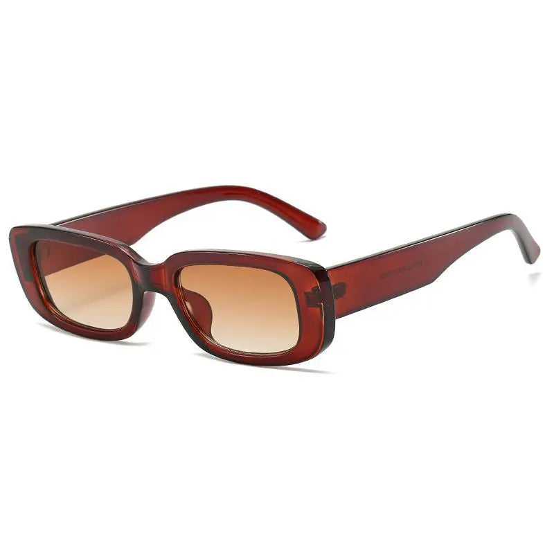 Lentes de sol estilo Vintage color café