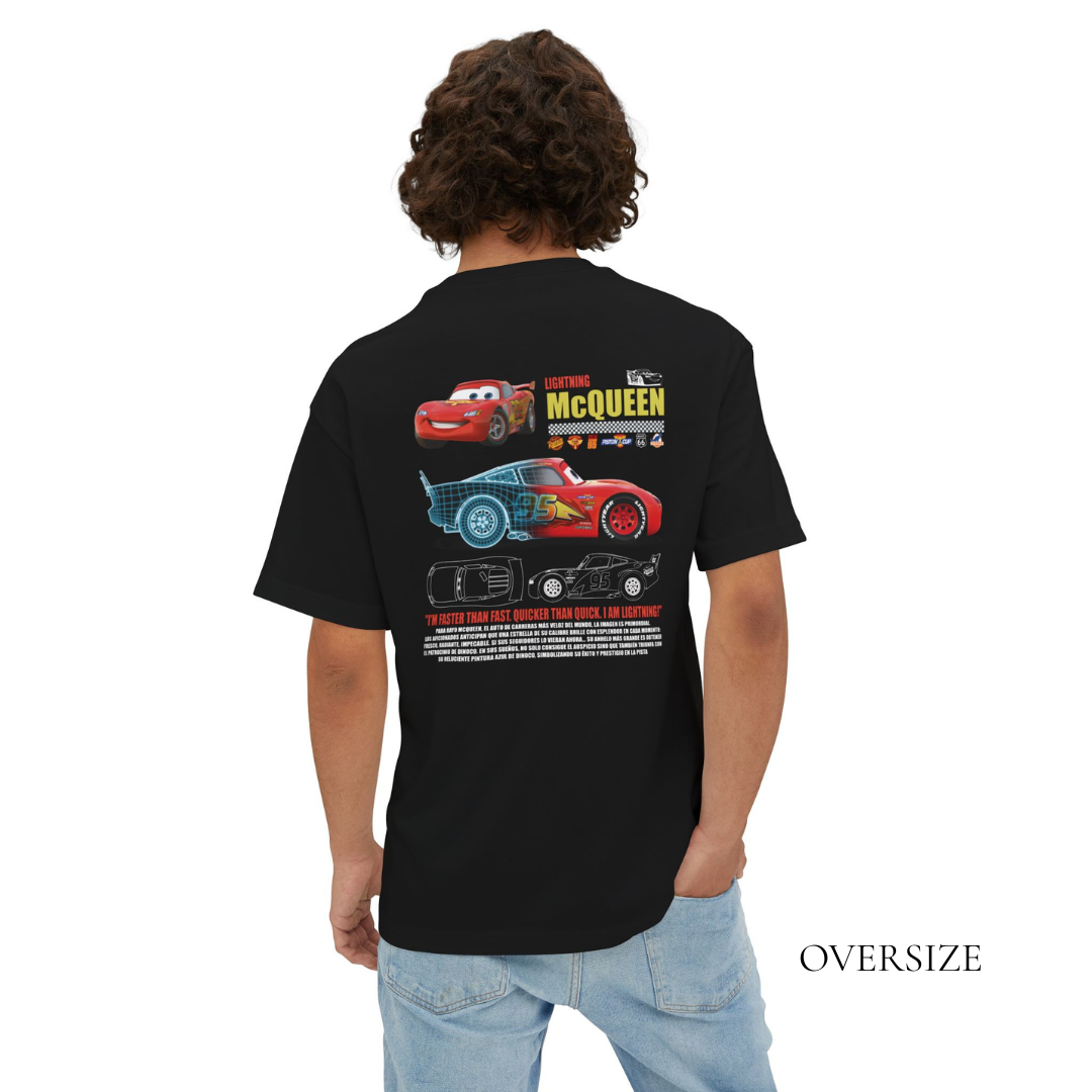 Playera Cars "Rayo McQueen" - Unisex