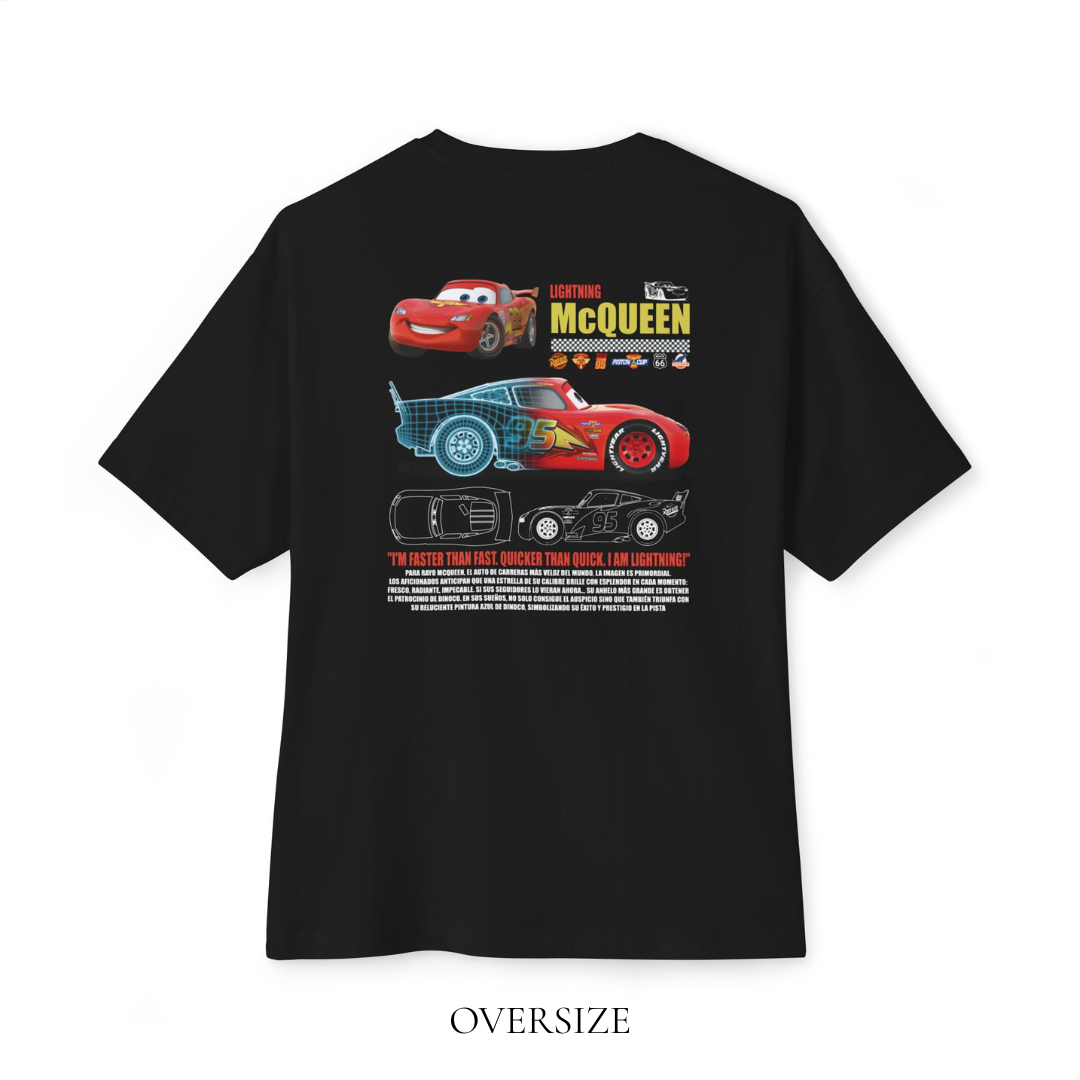 Playera Cars "Rayo McQueen" - Unisex