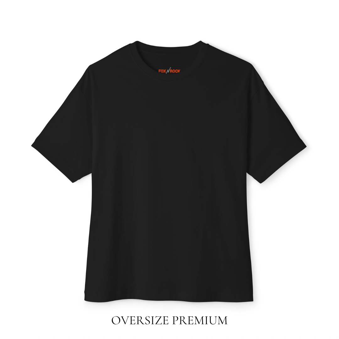 Playera Lisa Sin Diseño - Oversize Premium Unisex