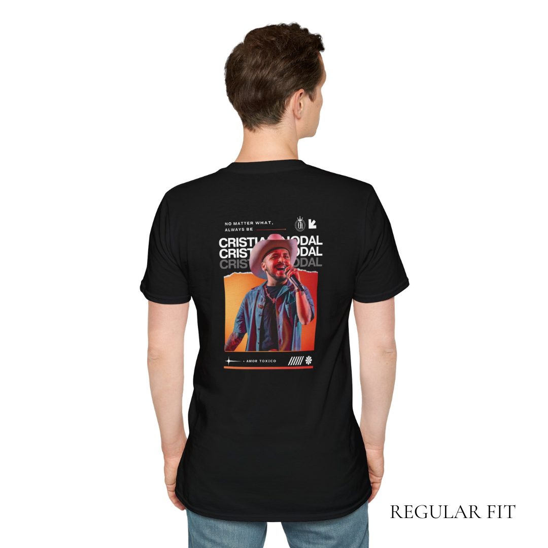 Playera Christian Nodal - Unisex
