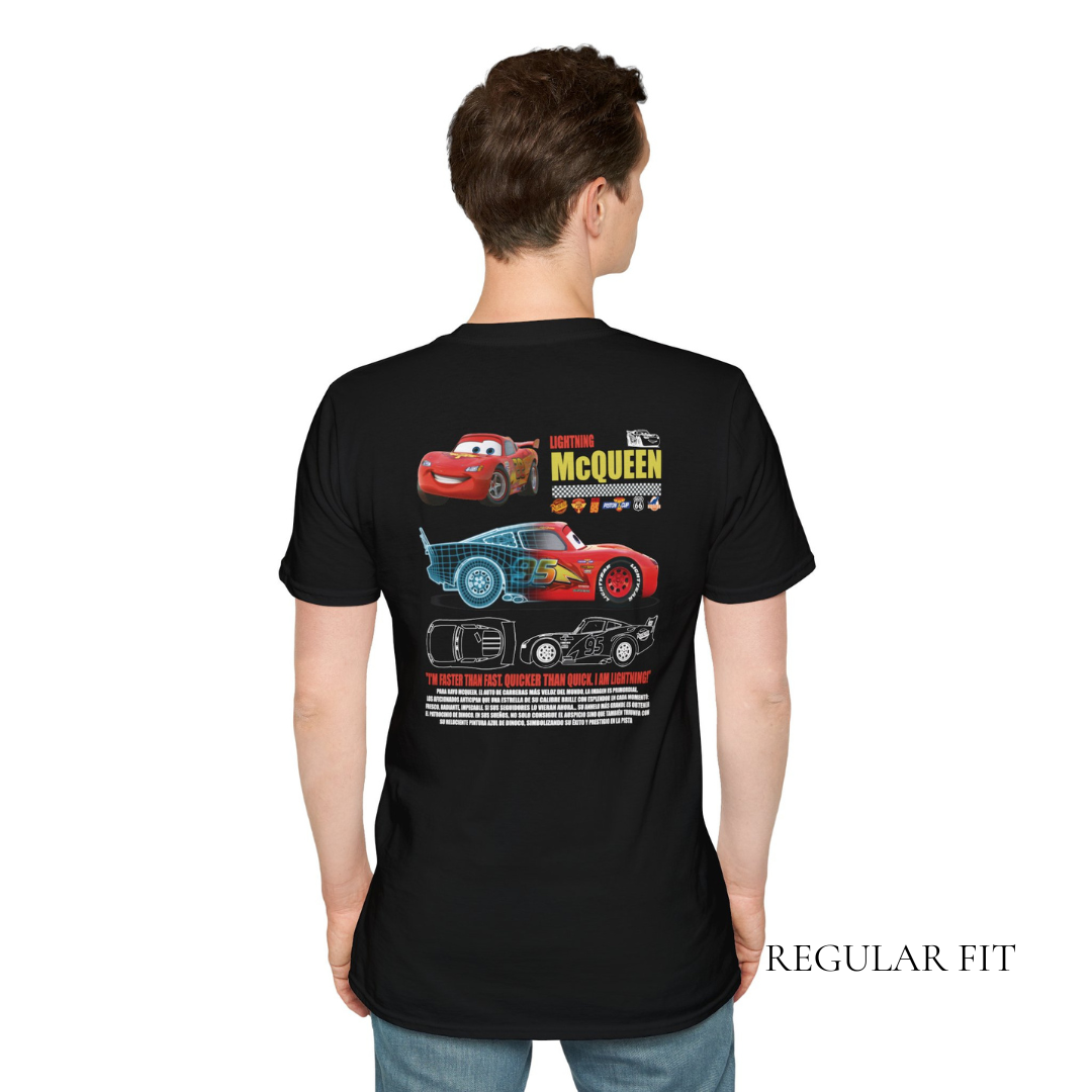 Playera Cars "Rayo McQueen" - Unisex