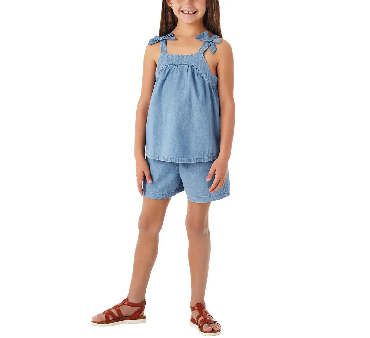 Conjunto de tanque y short para niña varias tallas - Member's Mark (Nuevo)
